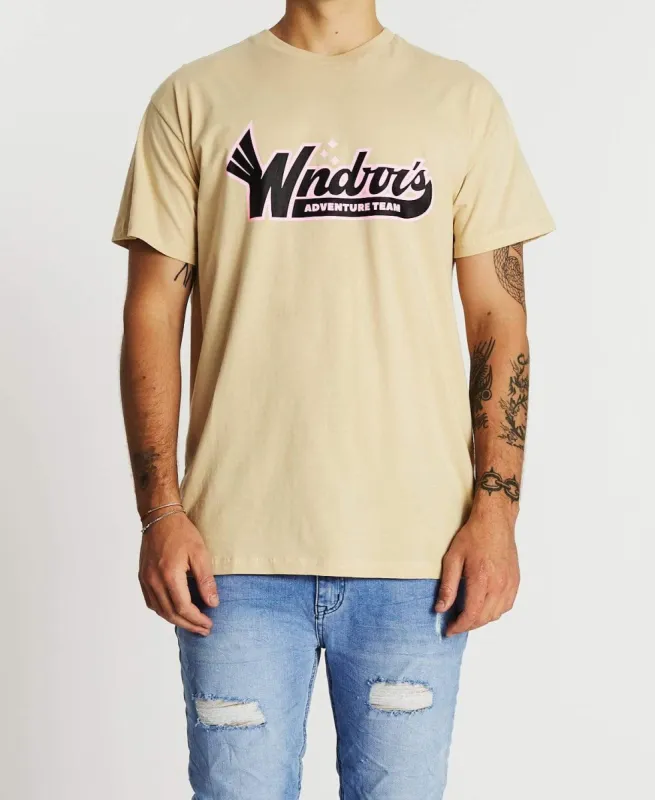 Reece Custom Fit T-Shirt Tan sold by Neverland