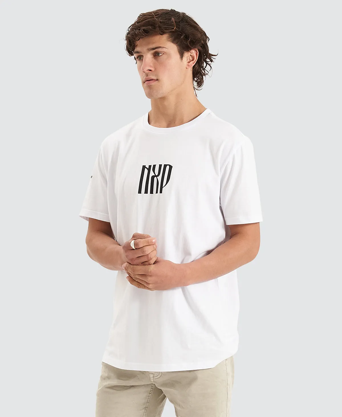High Roller Cape Back T-Shirt White sold by Neverland product image thumbnail 2