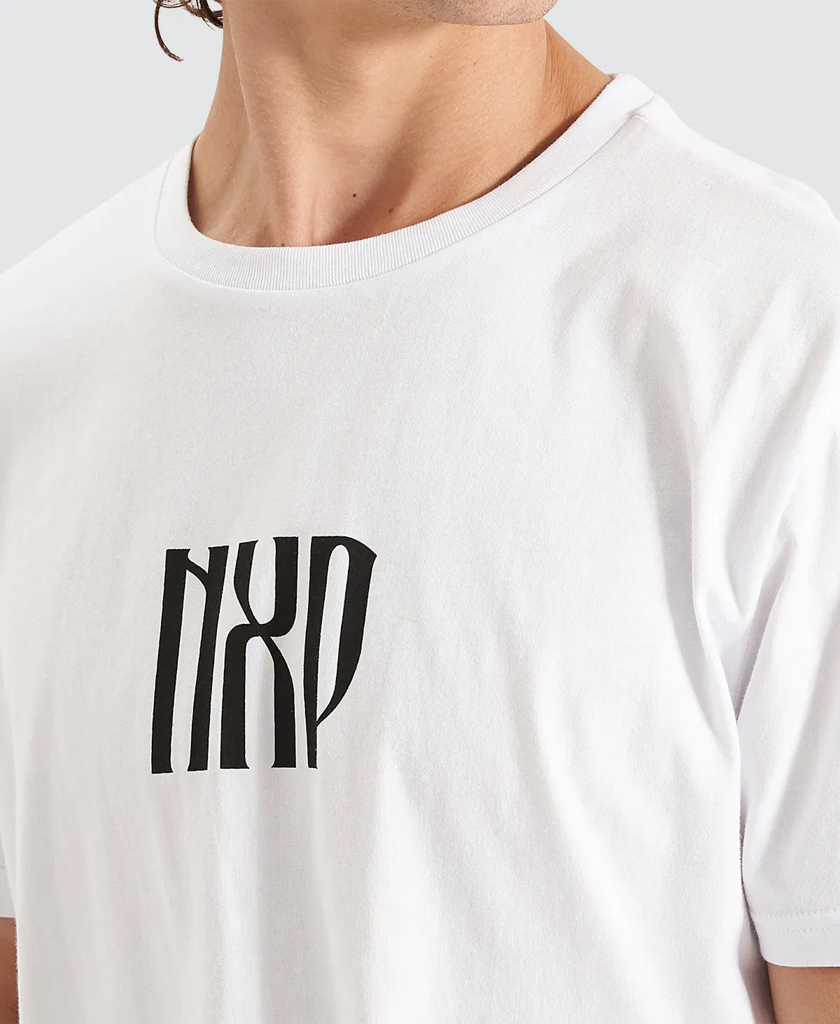 High Roller Cape Back T-Shirt White sold by Neverland product image thumbnail 3