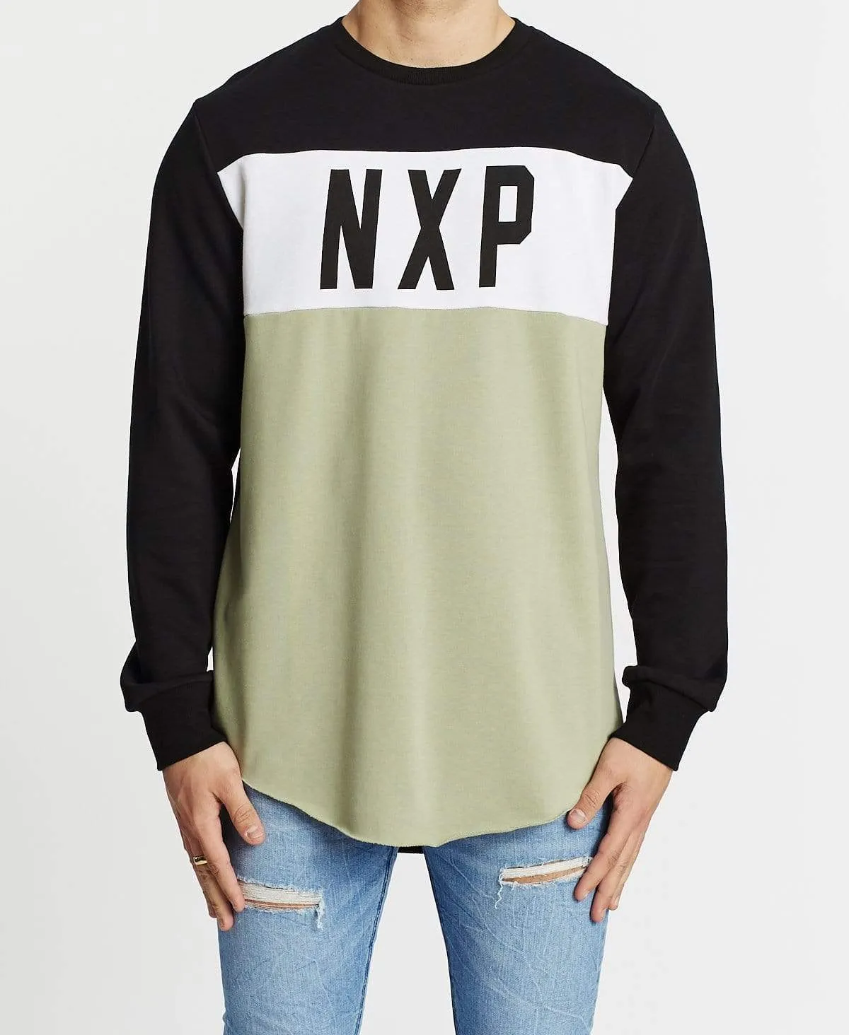 Perazzi Dual Curved Jumper Black/White/Tea sold by Neverland