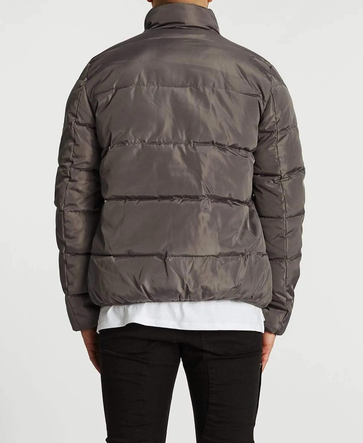 Republic Puffer Jacket Charcoal sold by Neverland product image thumbnail 2