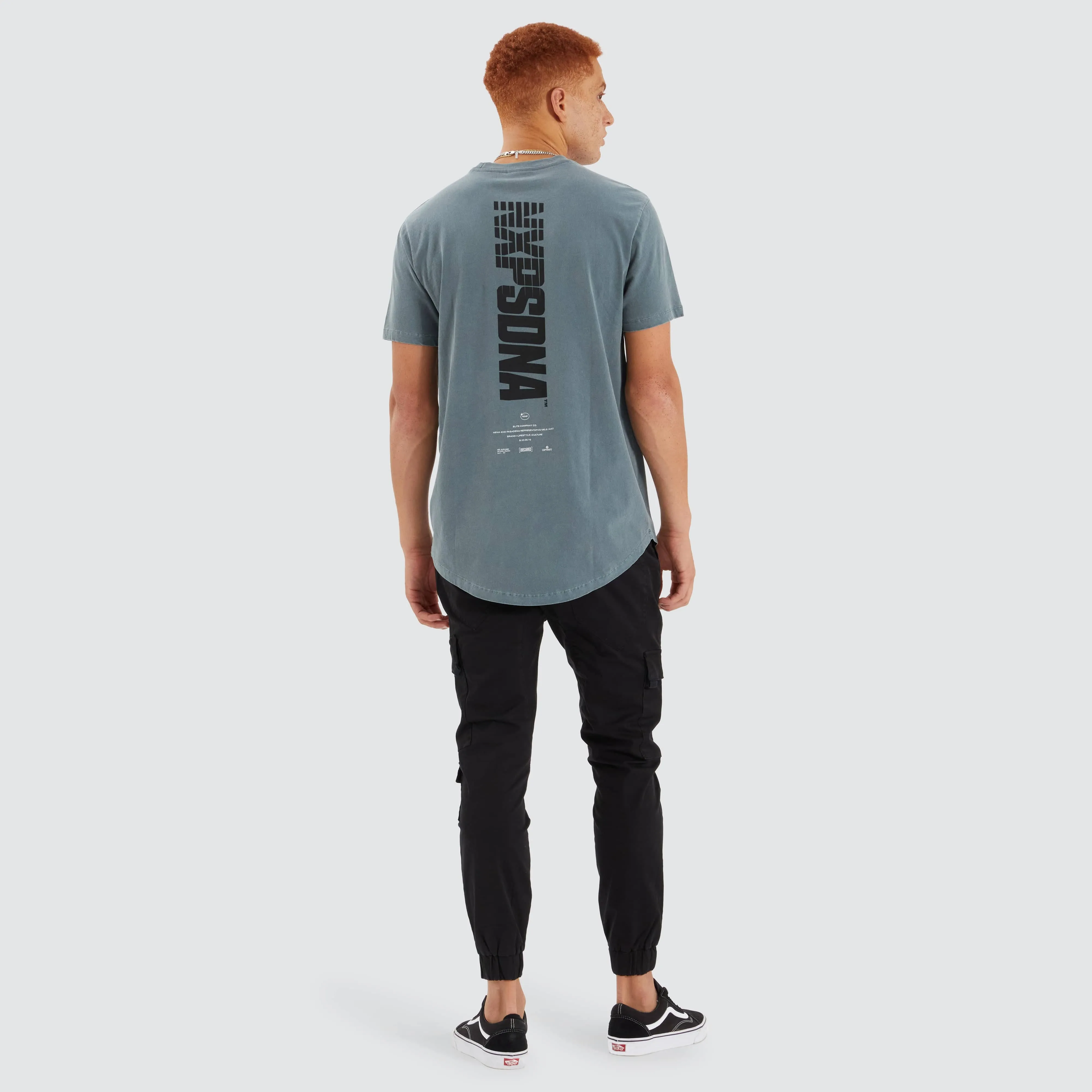 Basis Dual Curved Tee Pigment Stormy Weather sold by Neverland product image thumbnail 5