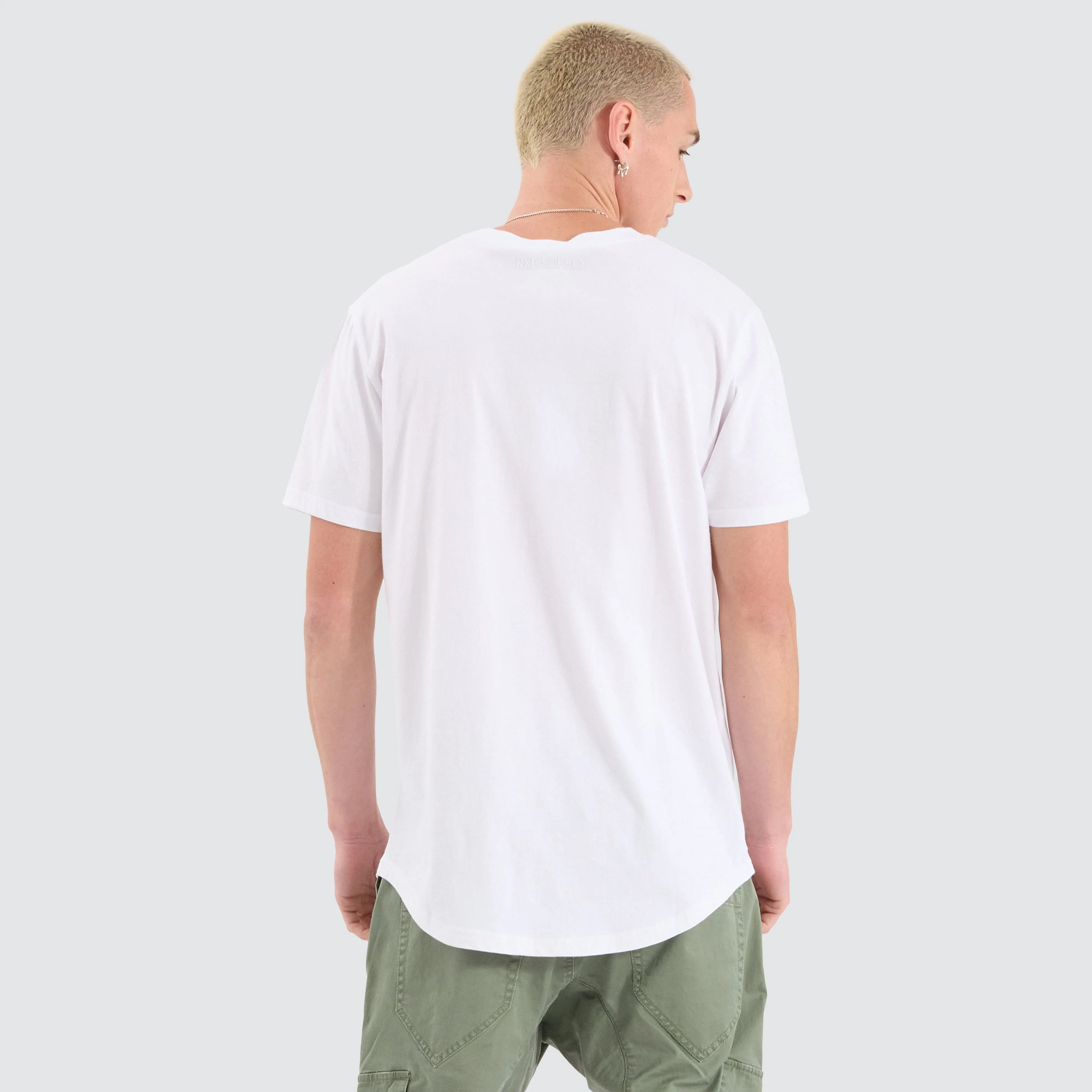 Fargo Dual Curved Tee Optical White sold by Neverland product image thumbnail 2