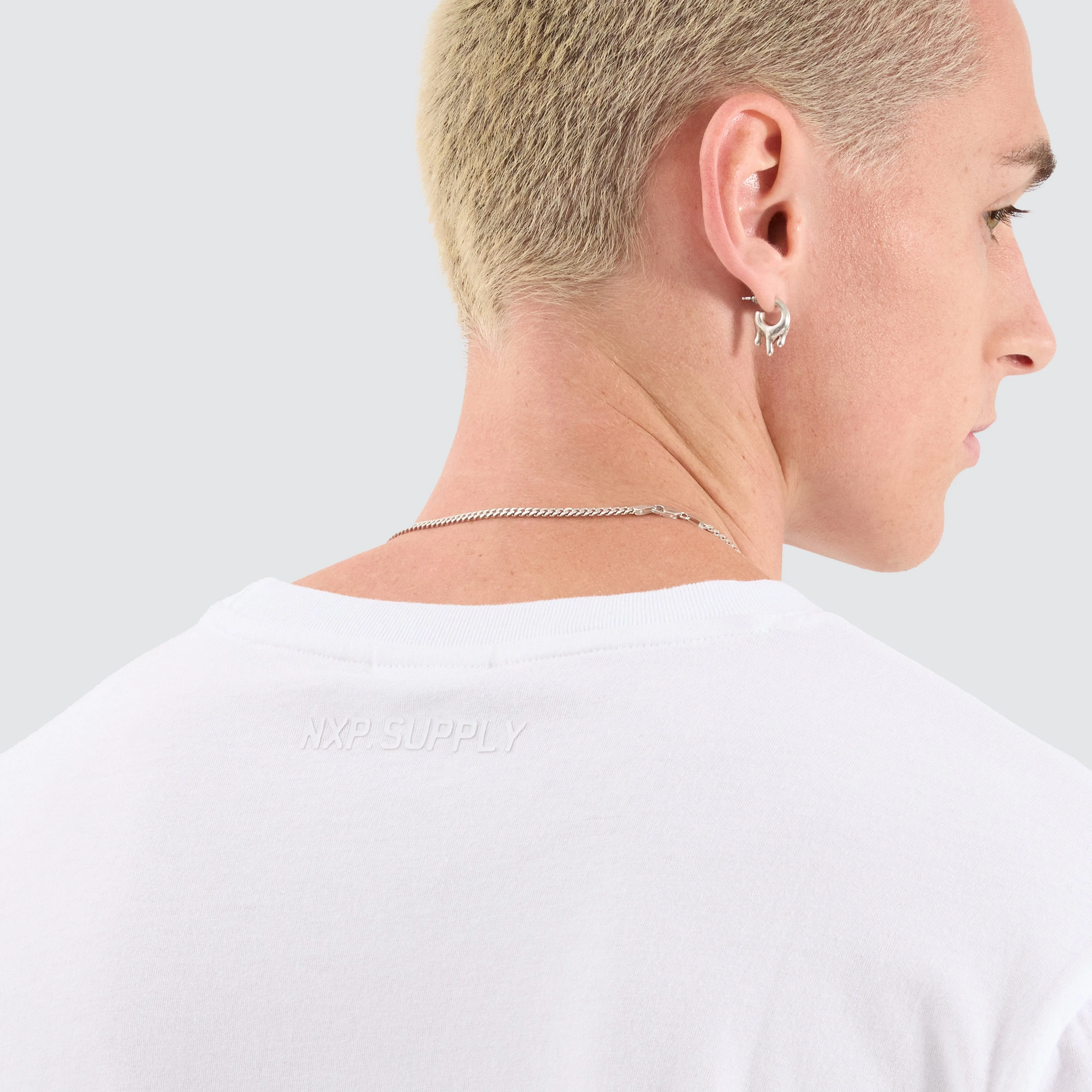 Fargo Dual Curved Tee Optical White sold by Neverland product image thumbnail 4