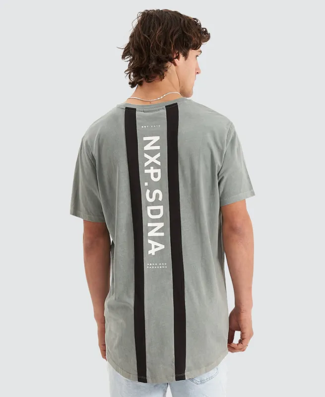 Triple Threat Tee Neutral Grey sold by Neverland