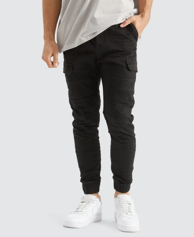 Salem Cargo Jogger Vintage Black sold by Neverland