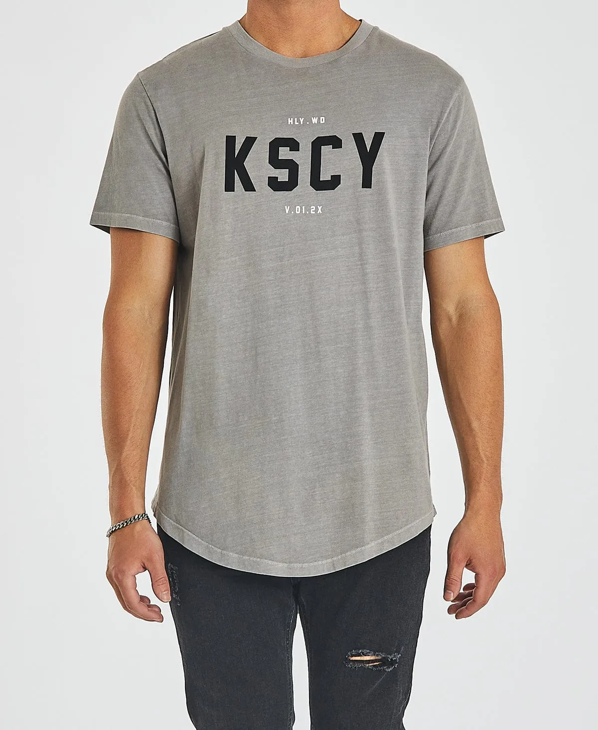 Nordica Dual Curved T-Shirt Pigment Gull Neutral sold by Neverland product image thumbnail 3