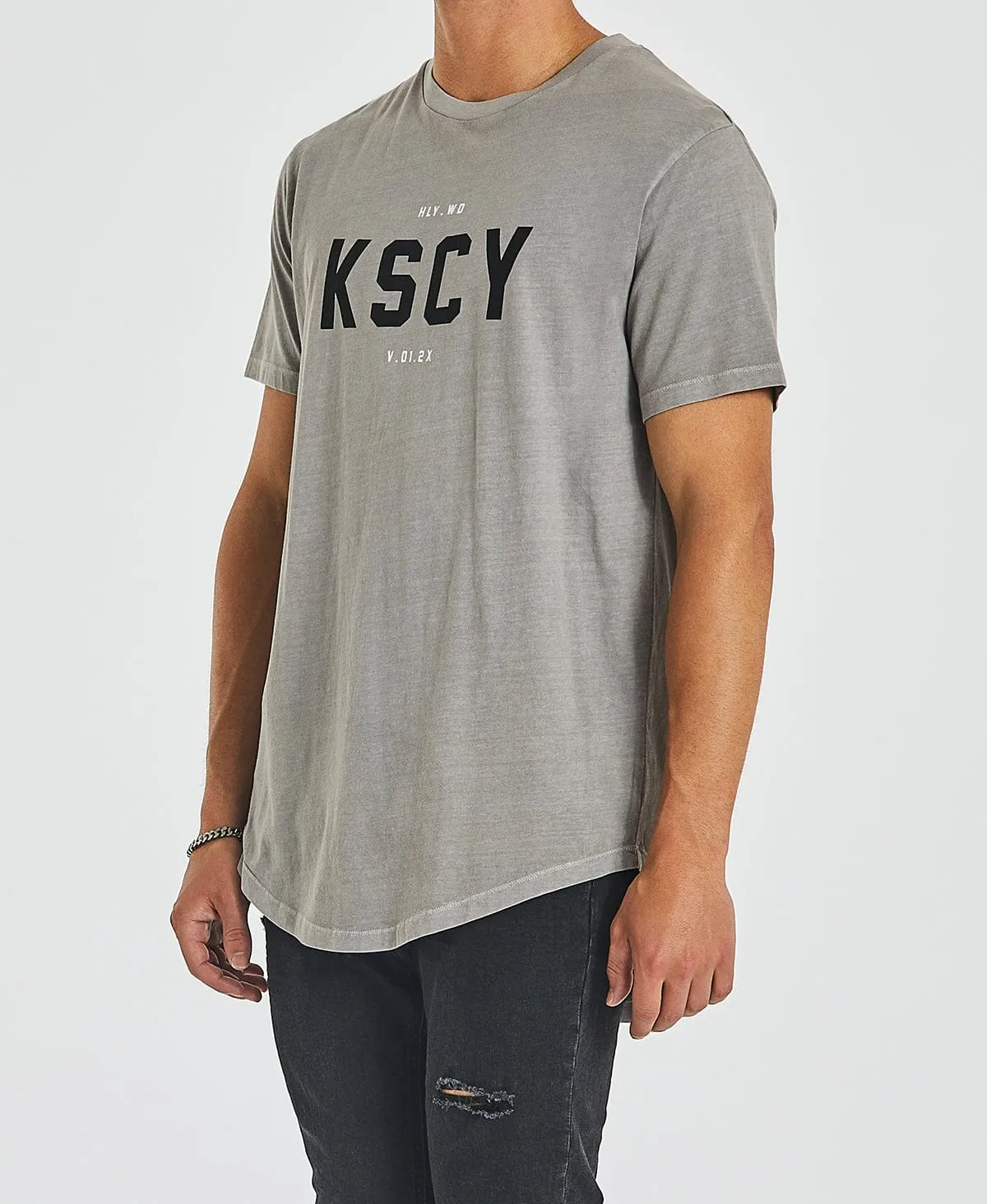 Nordica Dual Curved T-Shirt Pigment Gull Neutral sold by Neverland product image thumbnail 4