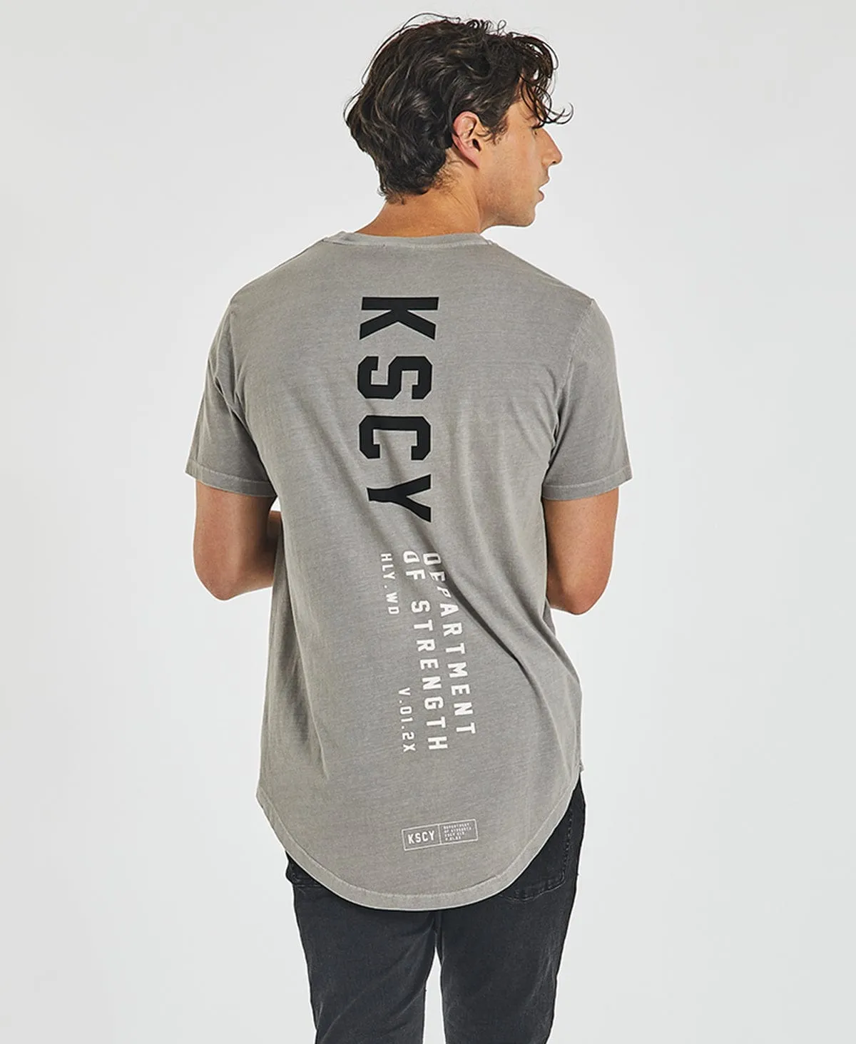 Nordica Dual Curved T-Shirt Pigment Gull Neutral sold by Neverland