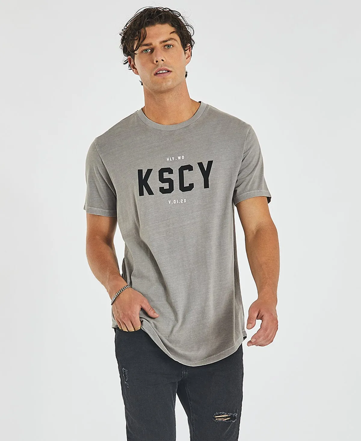 Nordica Dual Curved T-Shirt Pigment Gull Neutral sold by Neverland product image thumbnail 2