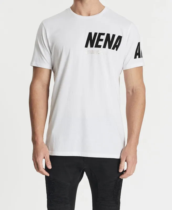 Power Cape Back T-Shirt White sold by Neverland