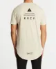 Keep Strong Dual Curved T-Shirt Sand sold by Neverland
