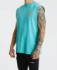 Rival Relaxed Muscle Tee Pigment Aqua sold by Neverland