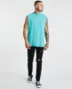 Rival Relaxed Muscle Tee Pigment Aqua sold by Neverland