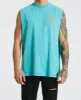 Rival Relaxed Muscle Tee Pigment Aqua sold by Neverland