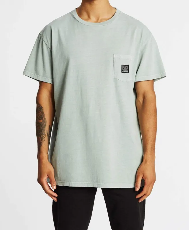 Stone Roller Relaxed Fit Pocket T-Shirt Pigment Gum sold by Neverland