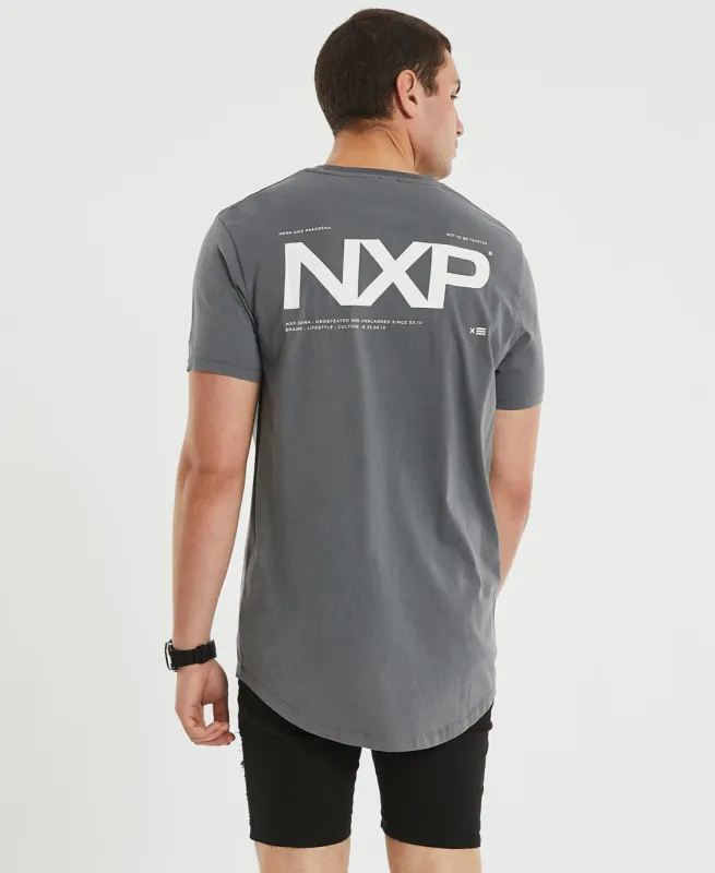 Atari Cape Back T-Shirt Pigment Asphalt Grey sold by Neverland