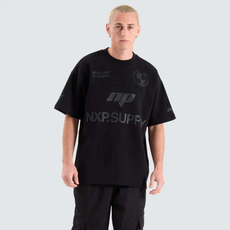 Power Loopback Raptor Tee Jet Black sold by Neverland