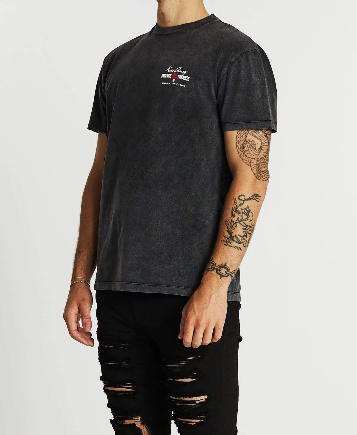 Trigger Relaxed T-Shirt Mineral Black sold by Neverland product image thumbnail 3