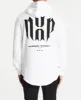 Bullets Hooded Dual Curved Jumper White sold by Neverland