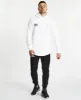 Bullets Hooded Dual Curved Jumper White sold by Neverland
