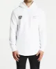 Bullets Hooded Dual Curved Jumper White sold by Neverland
