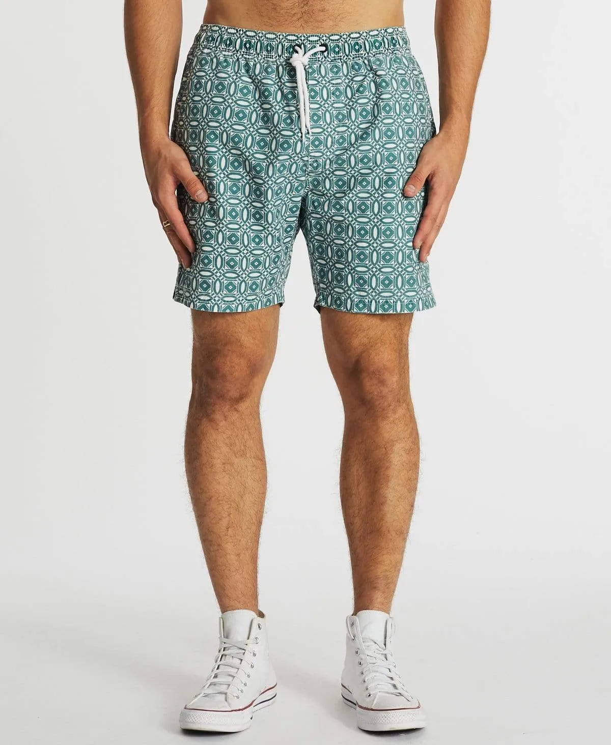 Sea Drift Beach Short Bristol Blue/White sold by Neverland product image thumbnail 3