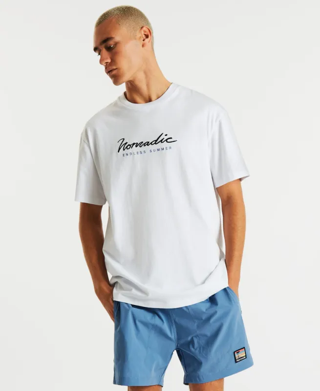 Summer Lovin' Relaxed T-Shirt White sold by Neverland