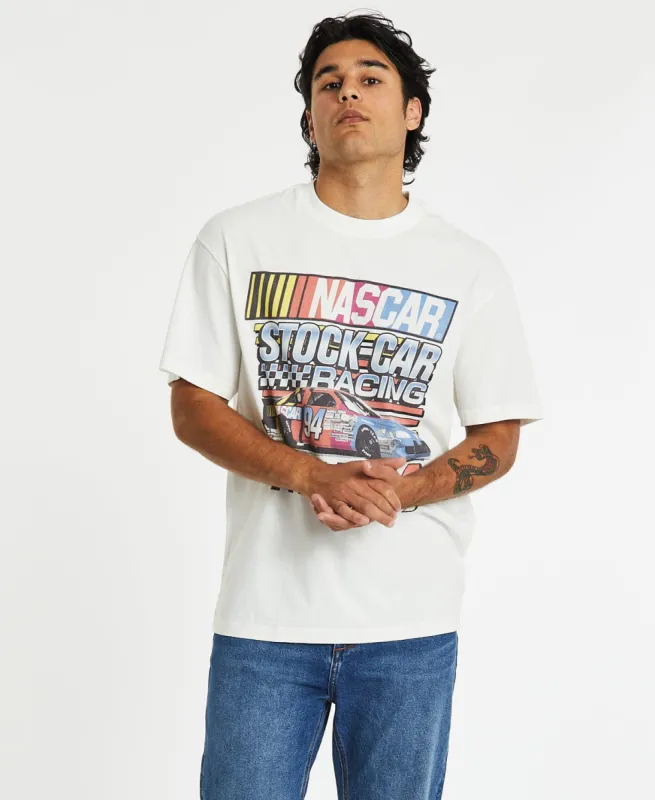 Stock Car Racing T-Shirt Vintage White sold by Neverland