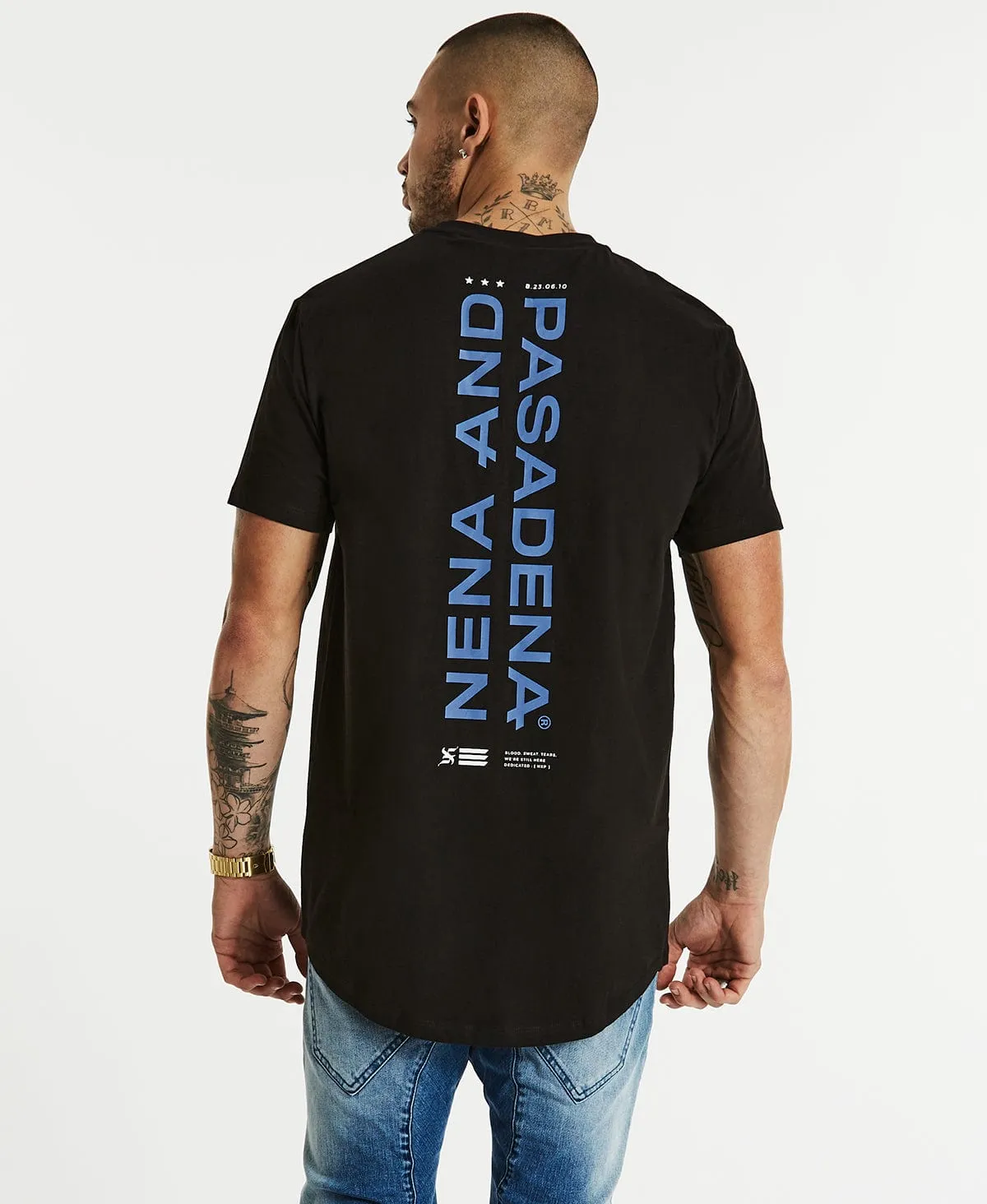 Transition Cape Back T-Shirt Jet Black sold by Neverland