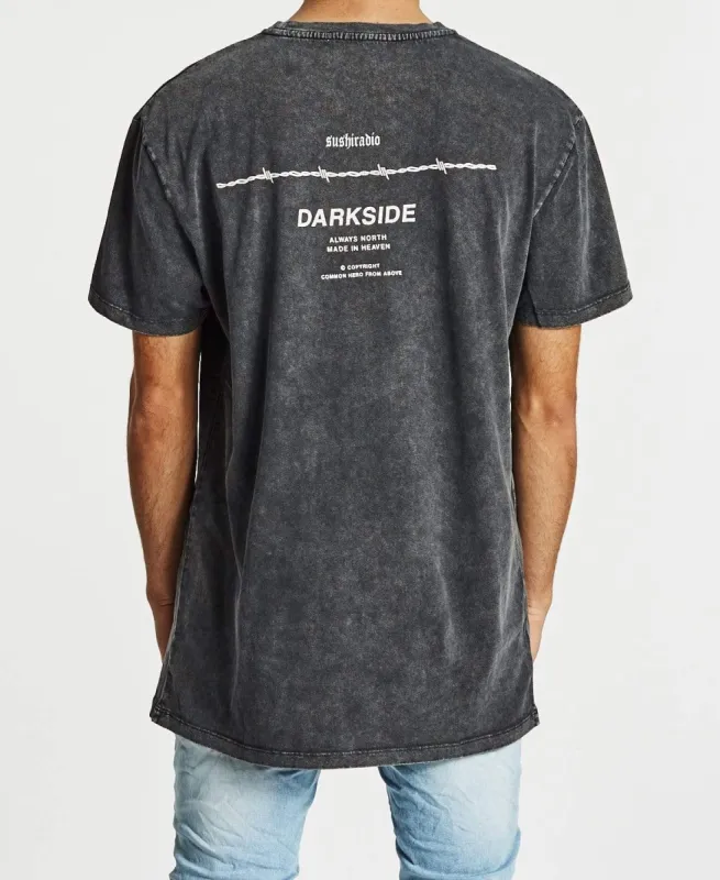 Darkside Relaxed T-Shirt Mineral Black sold by Neverland