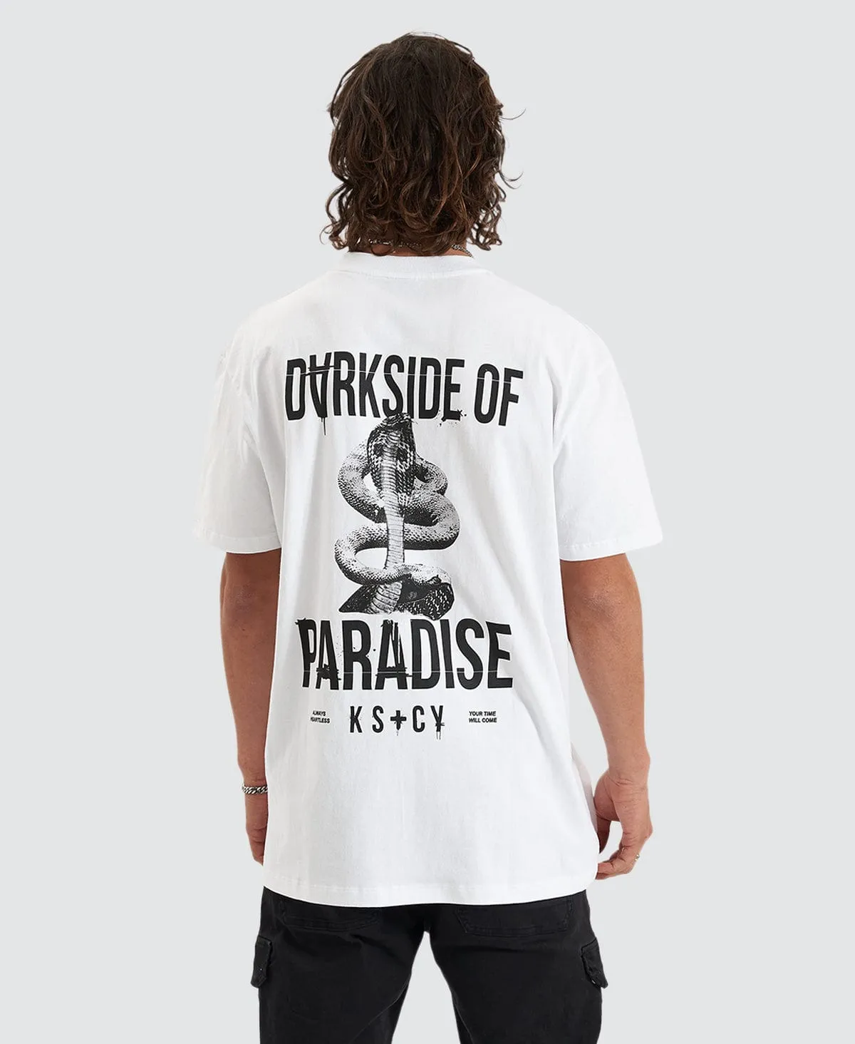 Private Relaxed T-Shirt White sold by Neverland product image thumbnail 5