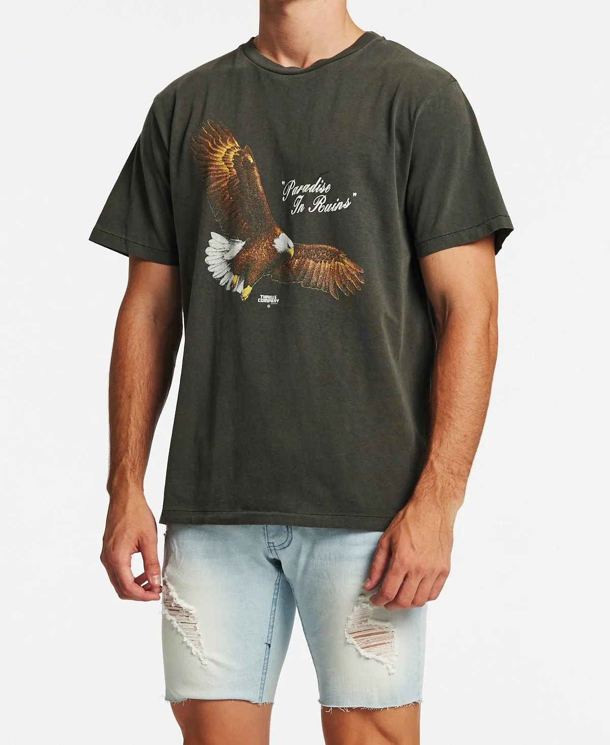 Not In Arizona Anymore Merch Fit T-Shirt Merch Black sold by Neverland product image thumbnail 3