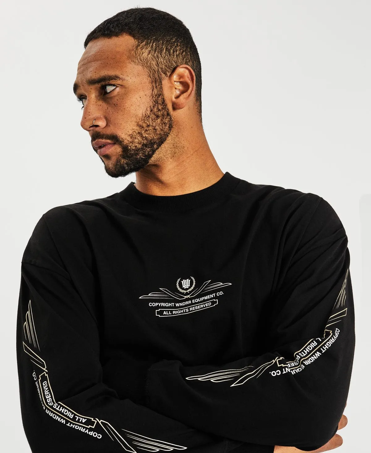 Capone Long Sleeve T-Shirt Black sold by Neverland product image thumbnail 3