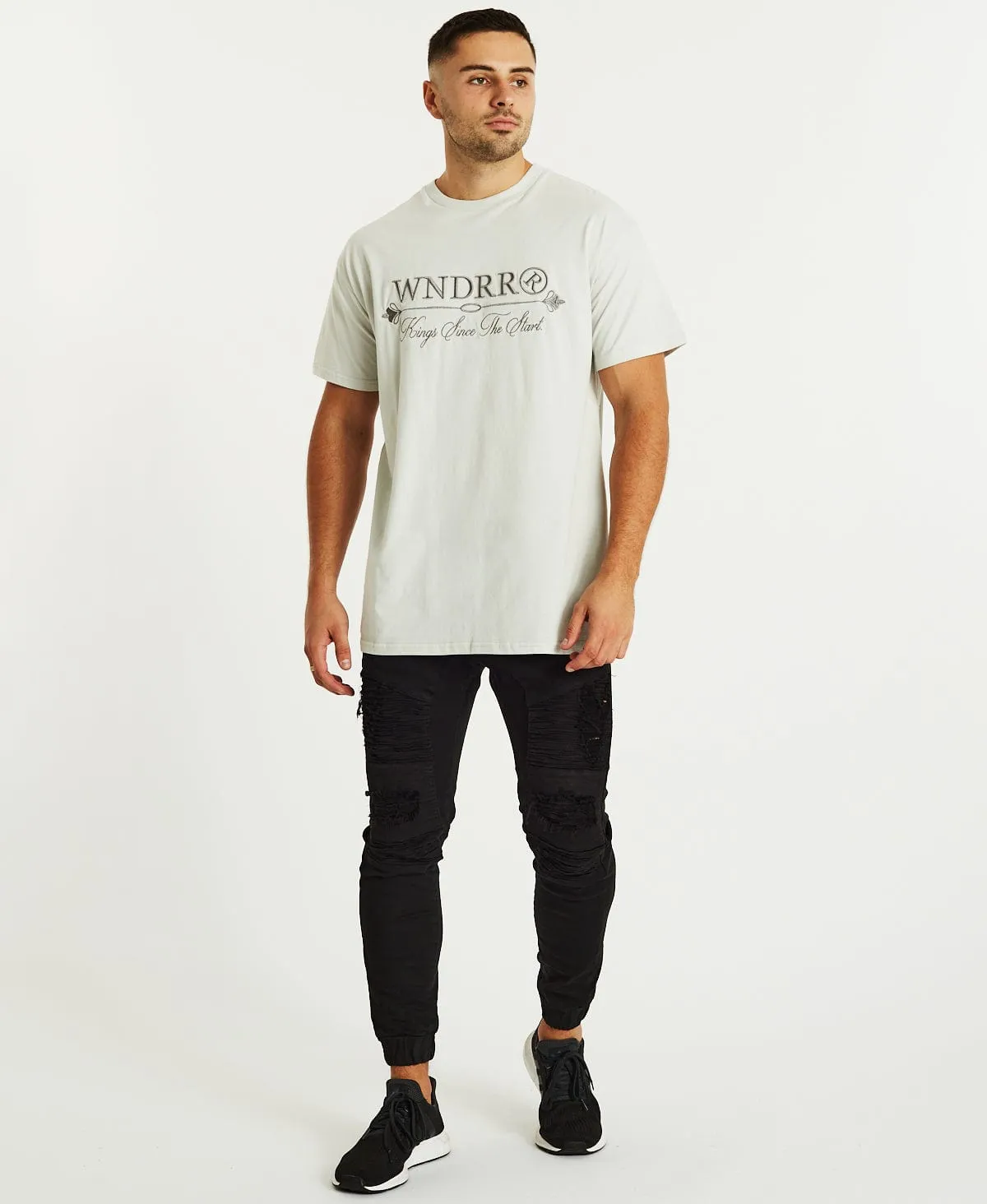 High Key Custom Fit T-Shirt Soft Grey sold by Neverland product image thumbnail 4