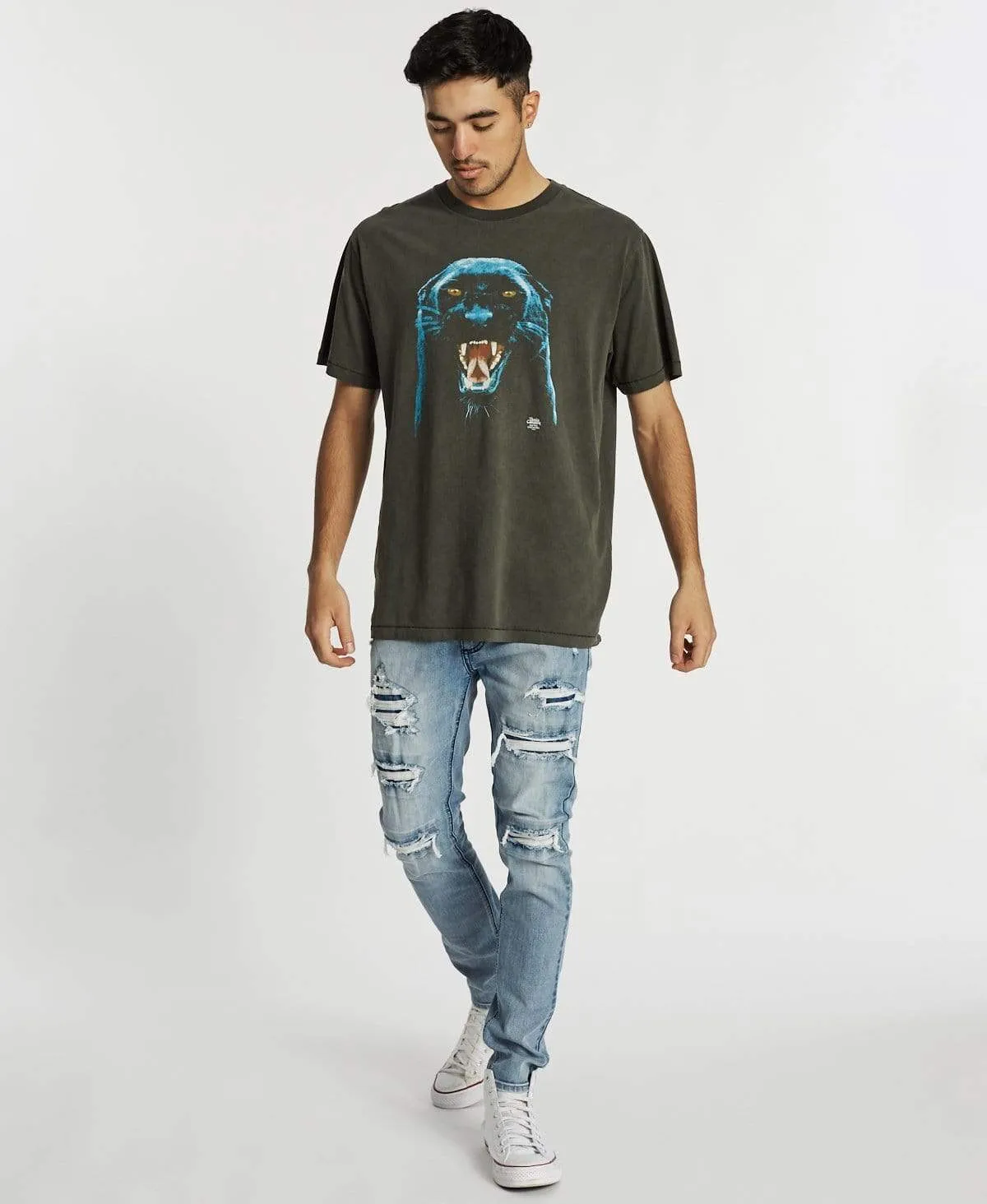 Prowler Merch Fit T-Shirt Merch Black sold by Neverland product image thumbnail 4