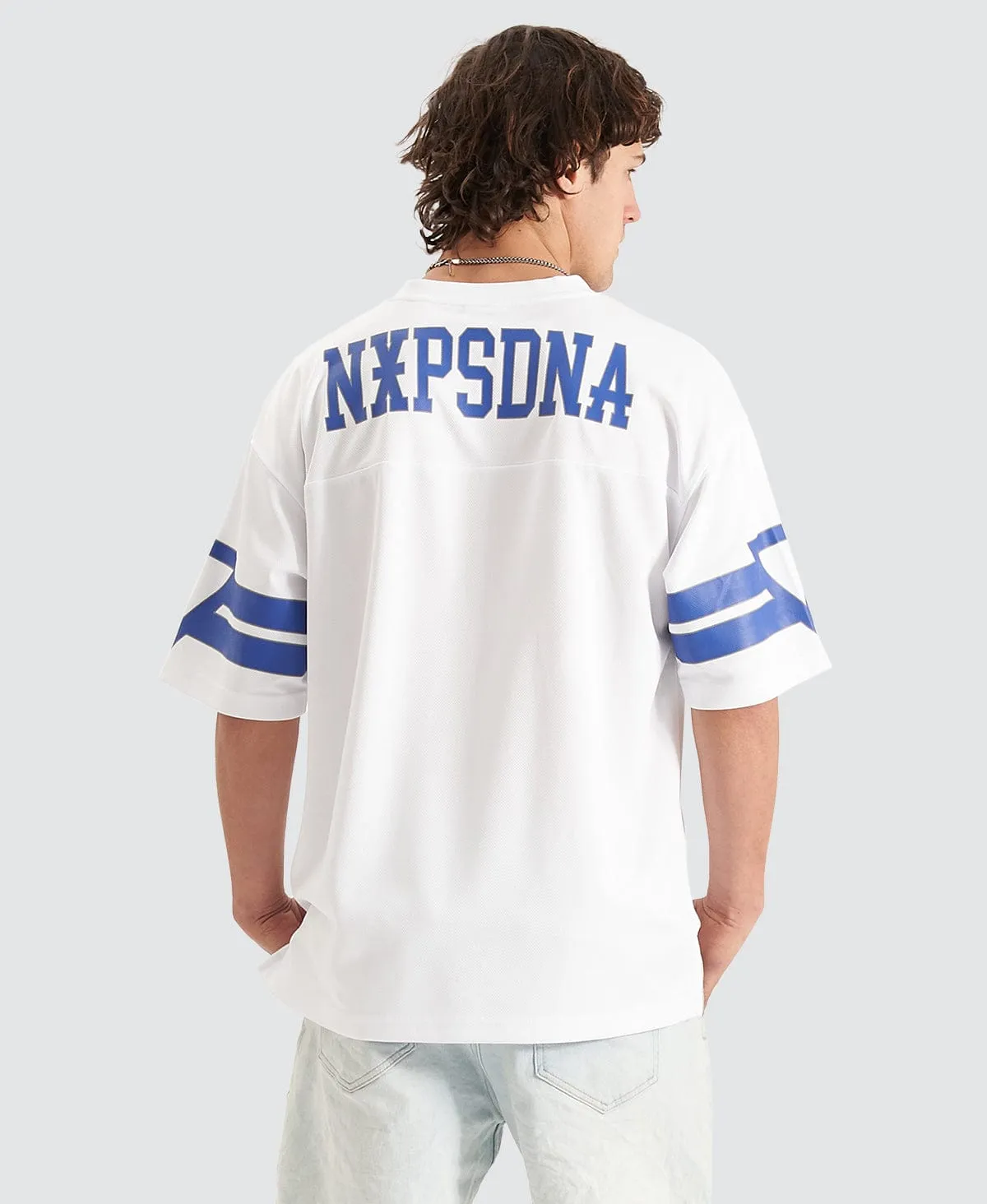 Major League Gridiron Jersey T-Shirt White sold by Neverland product image thumbnail 2