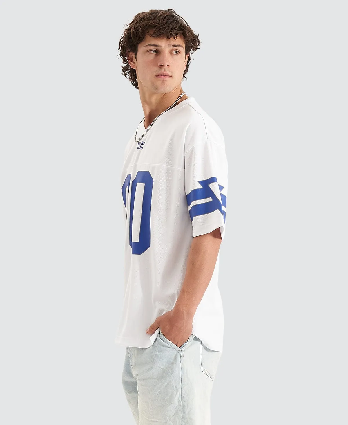 Major League Gridiron Jersey T-Shirt White sold by Neverland product image thumbnail 4