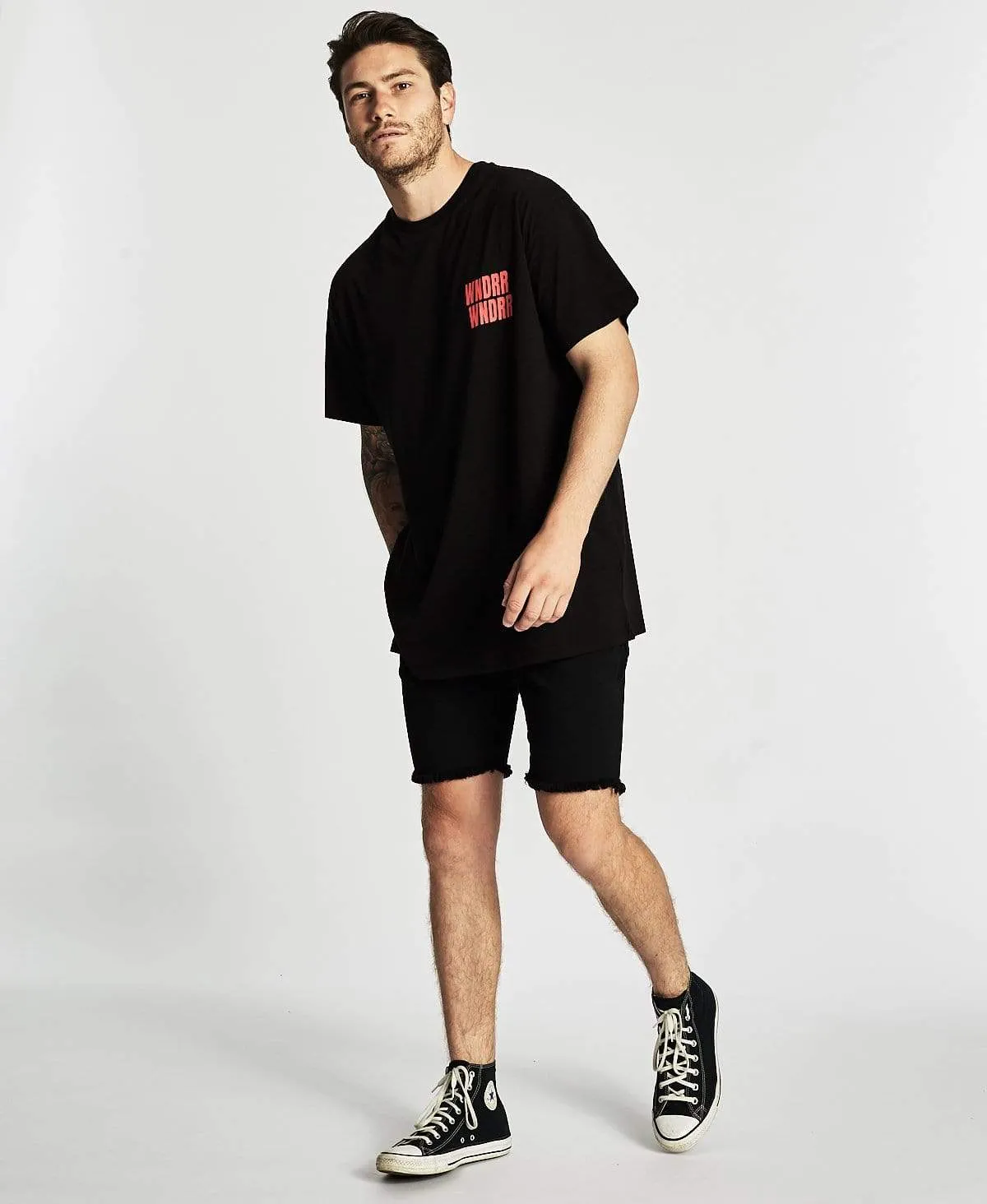 Vandals Custom Fit T-Shirt Black sold by Neverland product image thumbnail 5