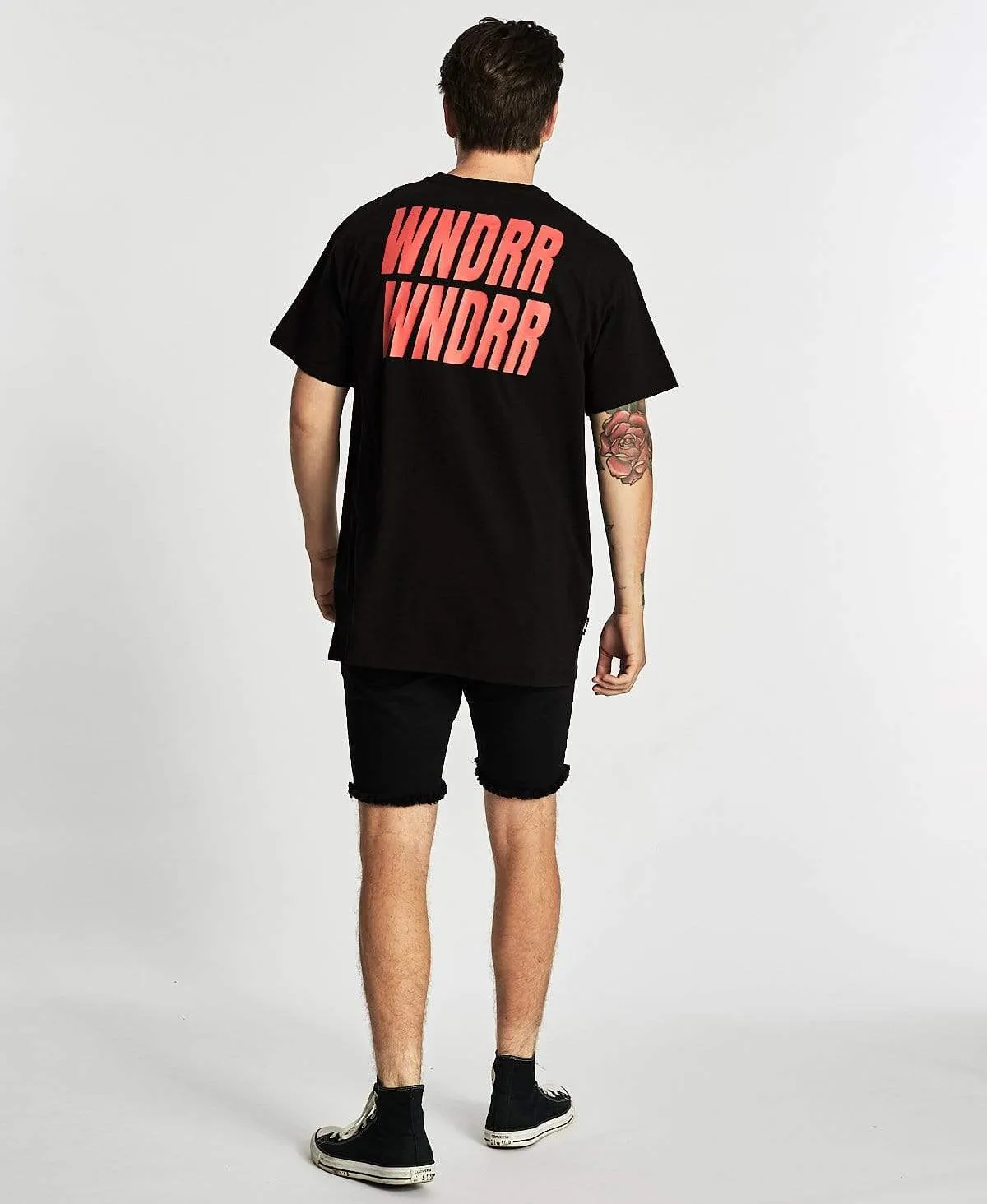 Vandals Custom Fit T-Shirt Black sold by Neverland product image thumbnail 4