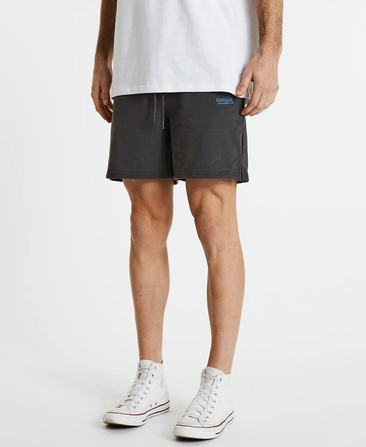 Palmdale Track Shorts Asphalt sold by Neverland