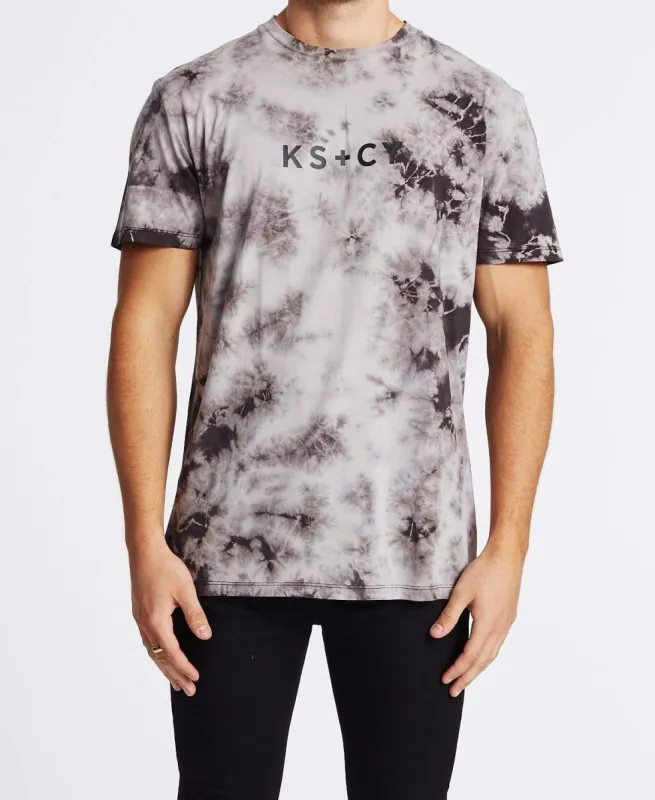 Impression Relaxed Fit T-Shirt Tie Dye Black sold by Neverland