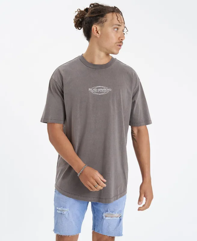 Iron City Box Fit Scoop T-Shirt Pigment Iron Grey sold by Neverland
