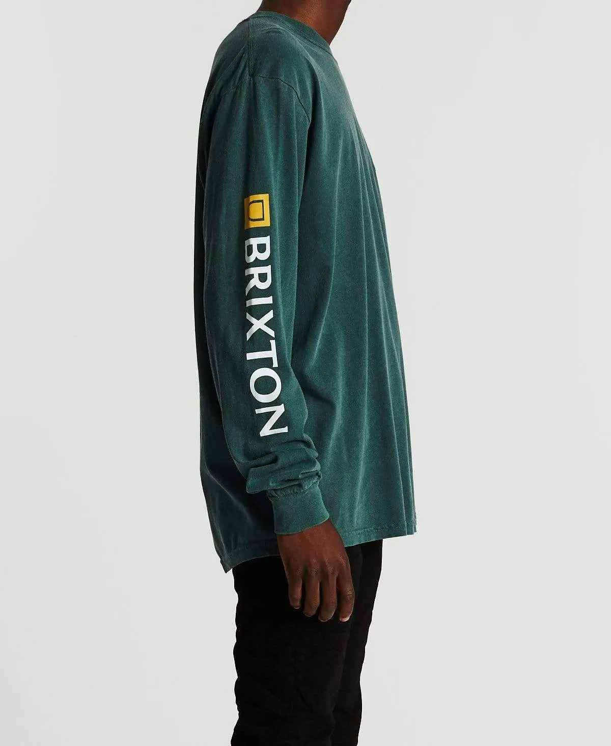 Beta II Long Sleeve Standard T-Shirt Silver Pine Garment Dye sold by Neverland product image thumbnail 4