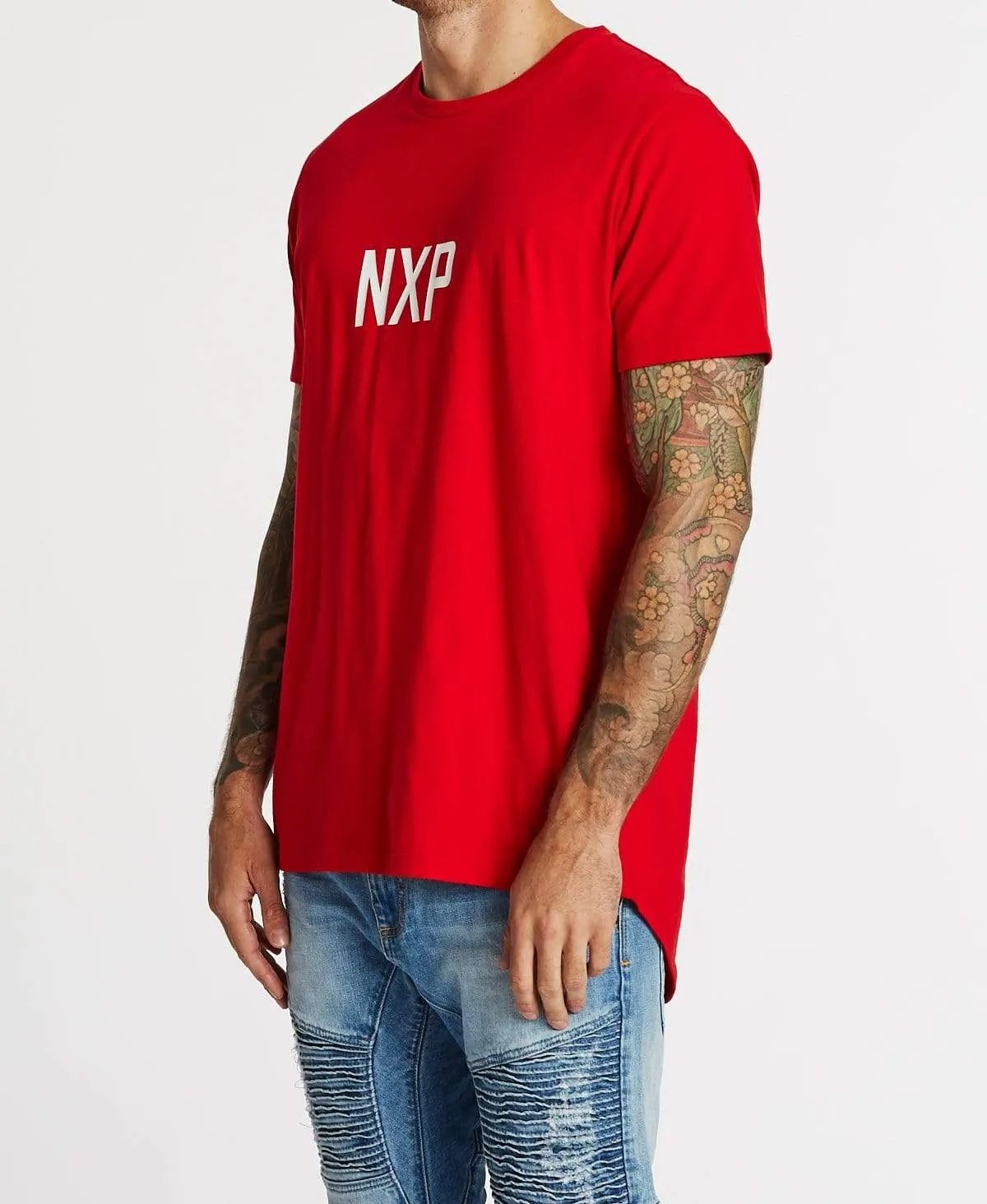 Richardson Cape Back T-Shirt Red sold by Neverland product image thumbnail 3