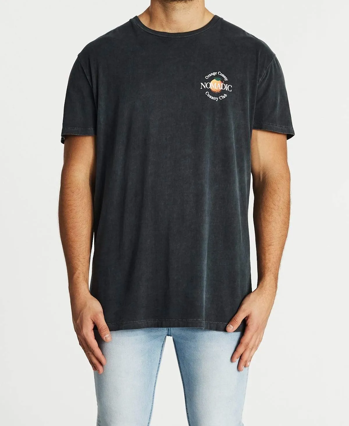 Orange County Standard T-Shirt Pigment Asphalt sold by Neverland product image thumbnail 2