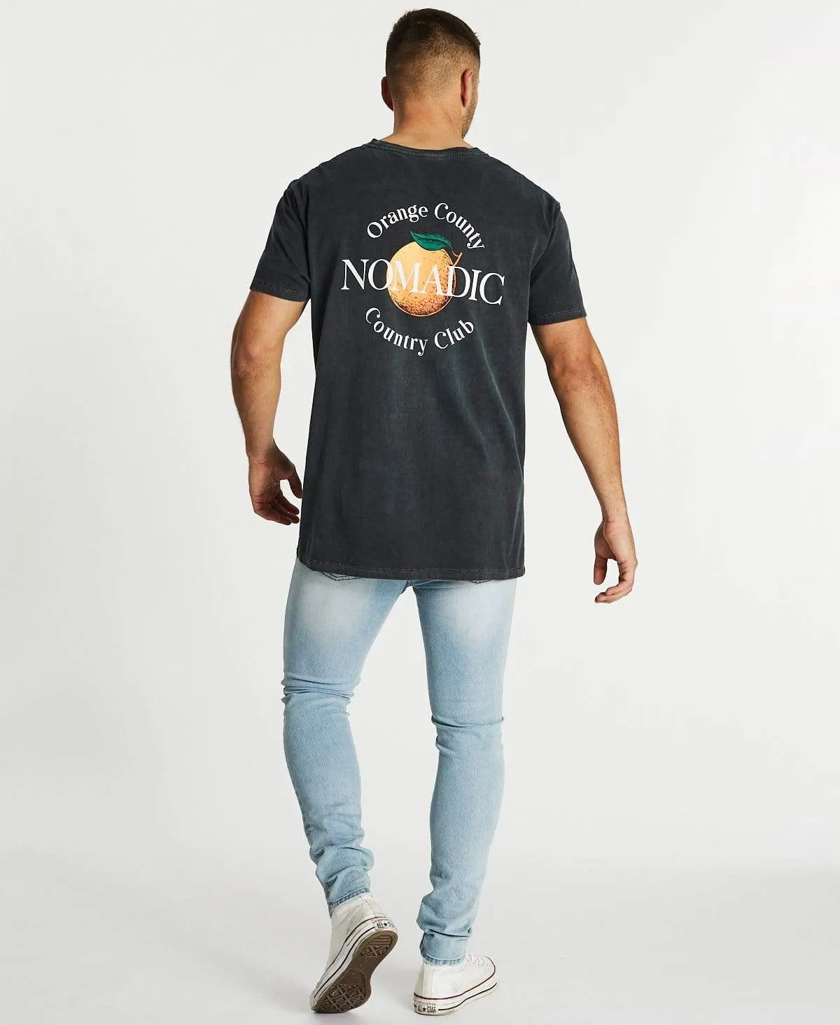Orange County Standard T-Shirt Pigment Asphalt sold by Neverland product image thumbnail 5