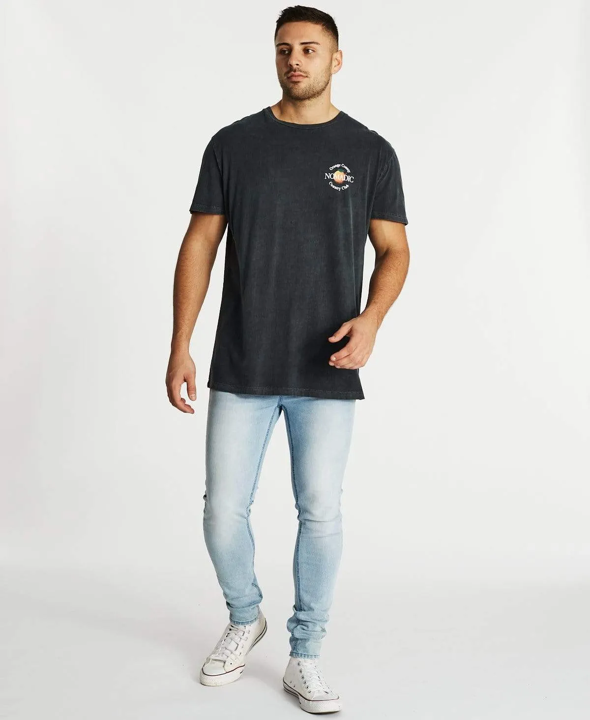 Orange County Standard T-Shirt Pigment Asphalt sold by Neverland product image thumbnail 4