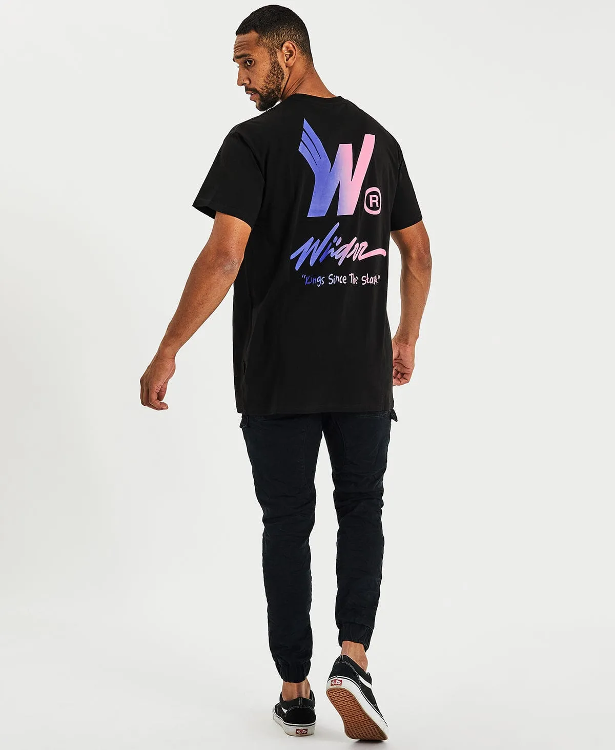 Vivid Custom Fit T-Shirt Black sold by Neverland product image thumbnail 5