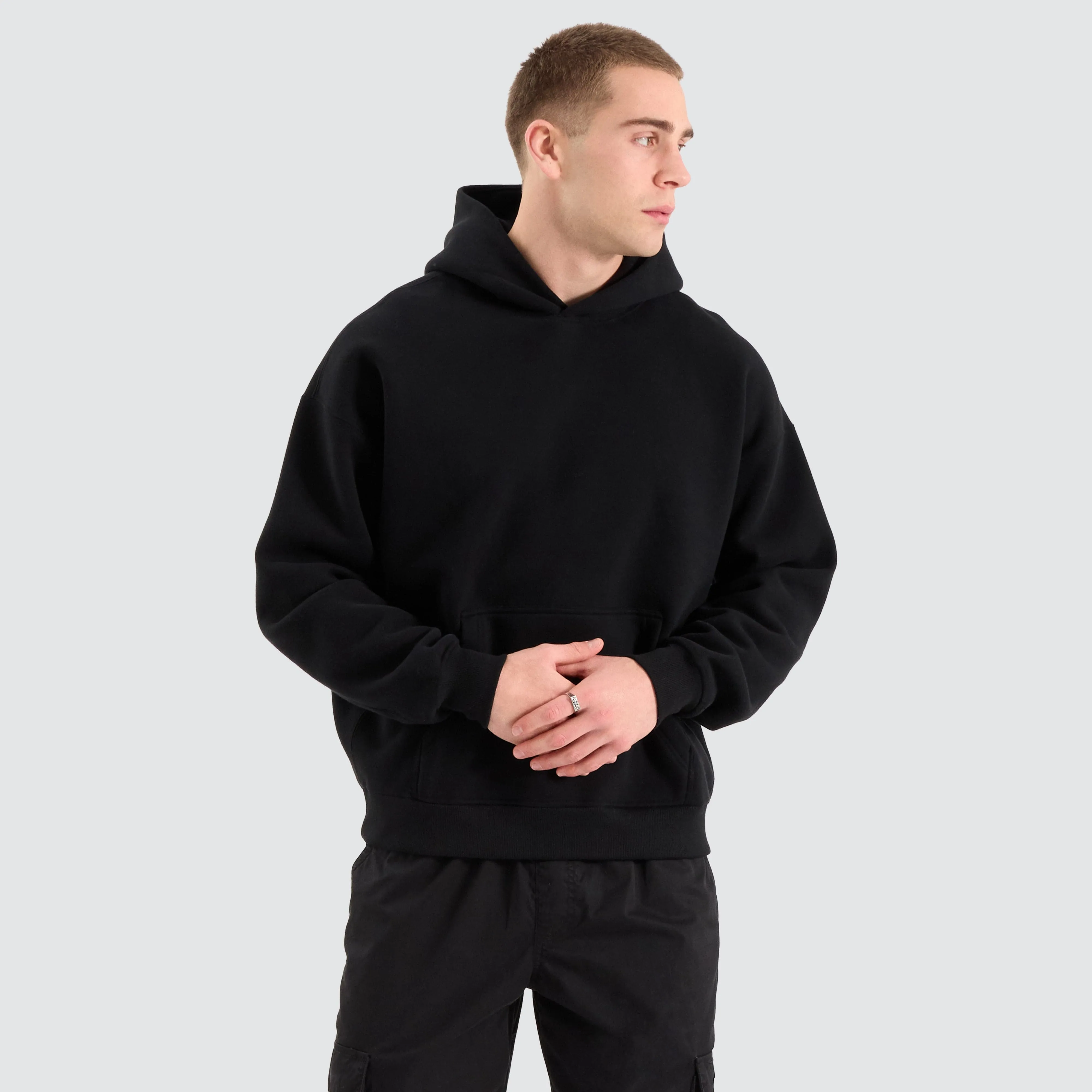 Chelsea Heavy Inventory Hoodie Jet Black sold by Neverland